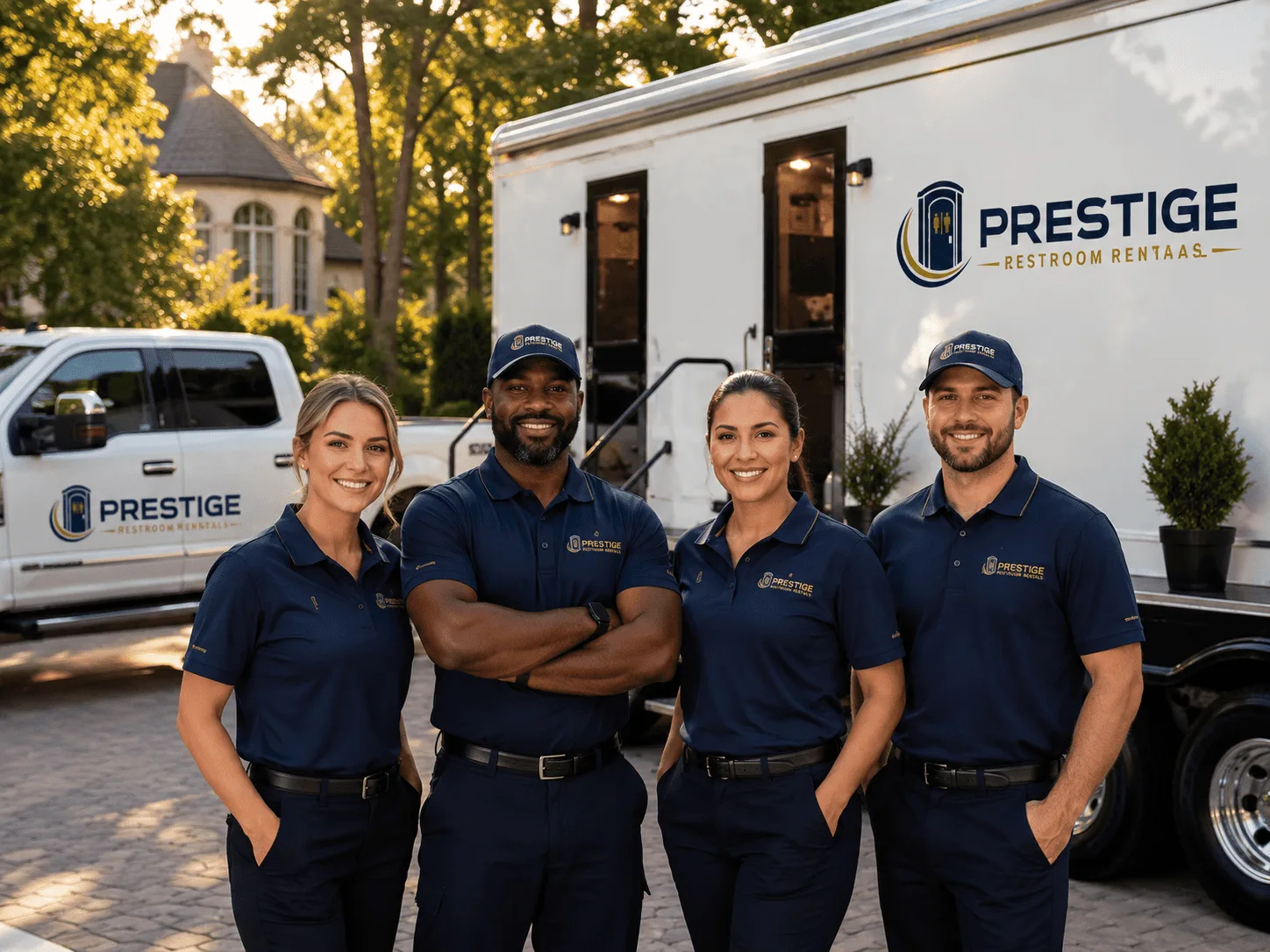 Trusted Luxury Portable Restrooms company in Van Orin, IL